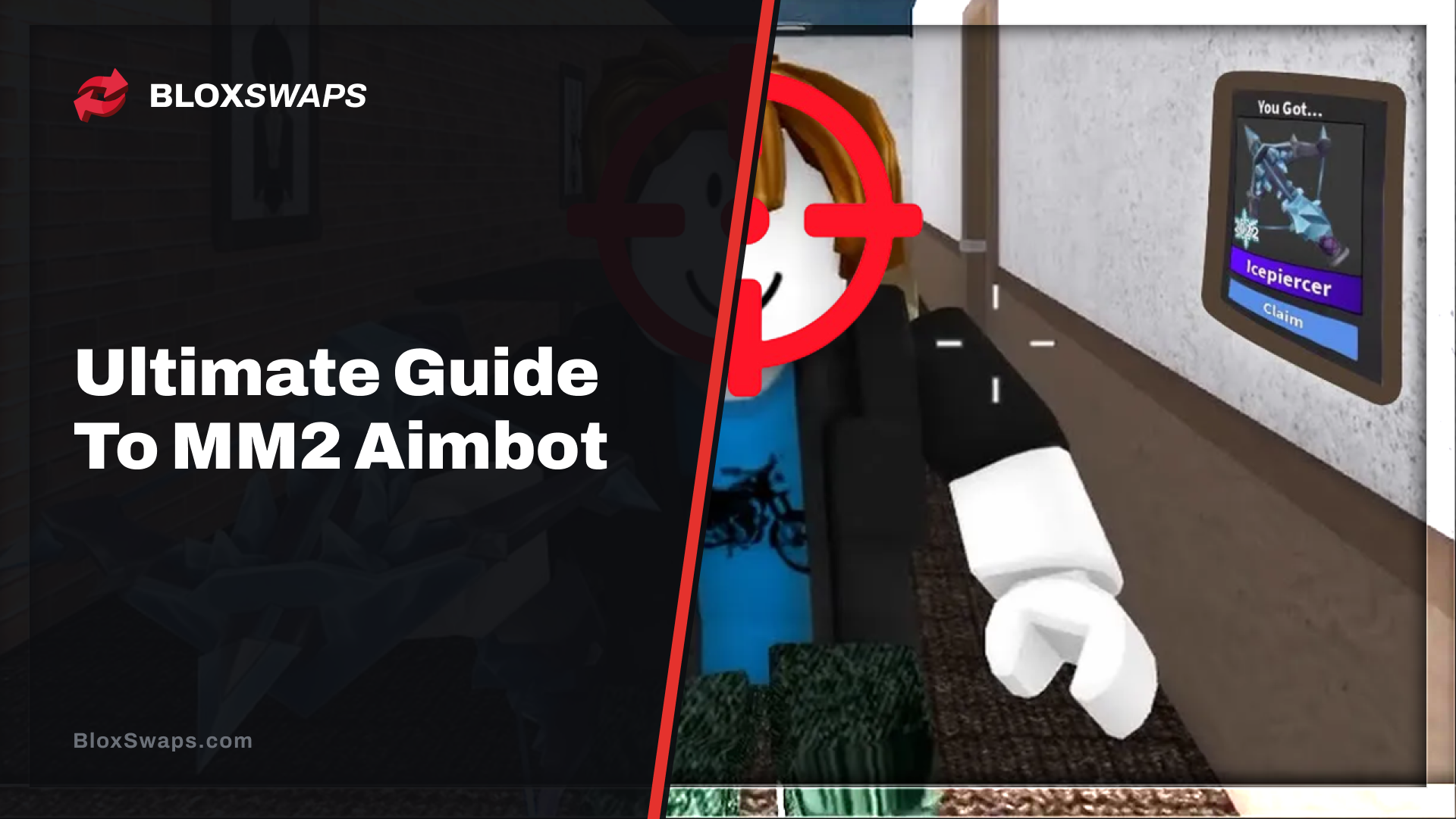A picture holding a gun with an aim symbol locked onto the player.