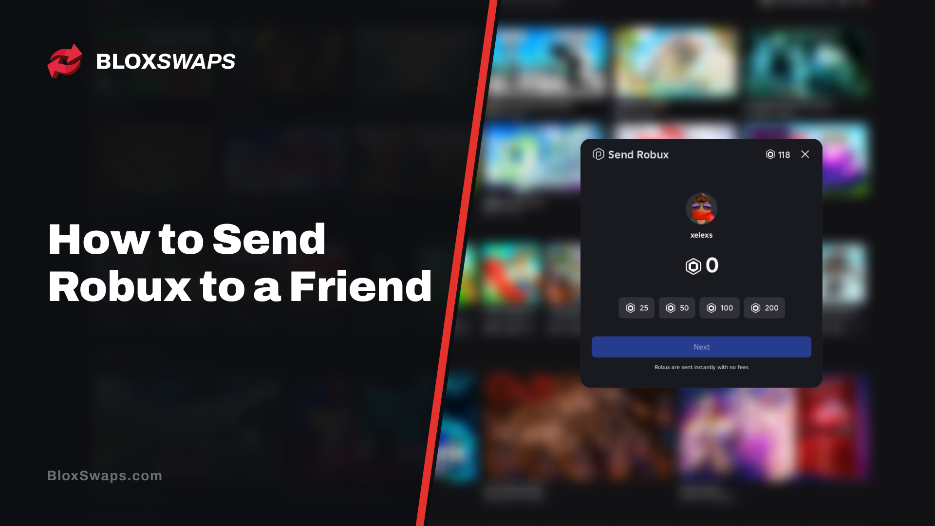 How to Send Robux to a Friend