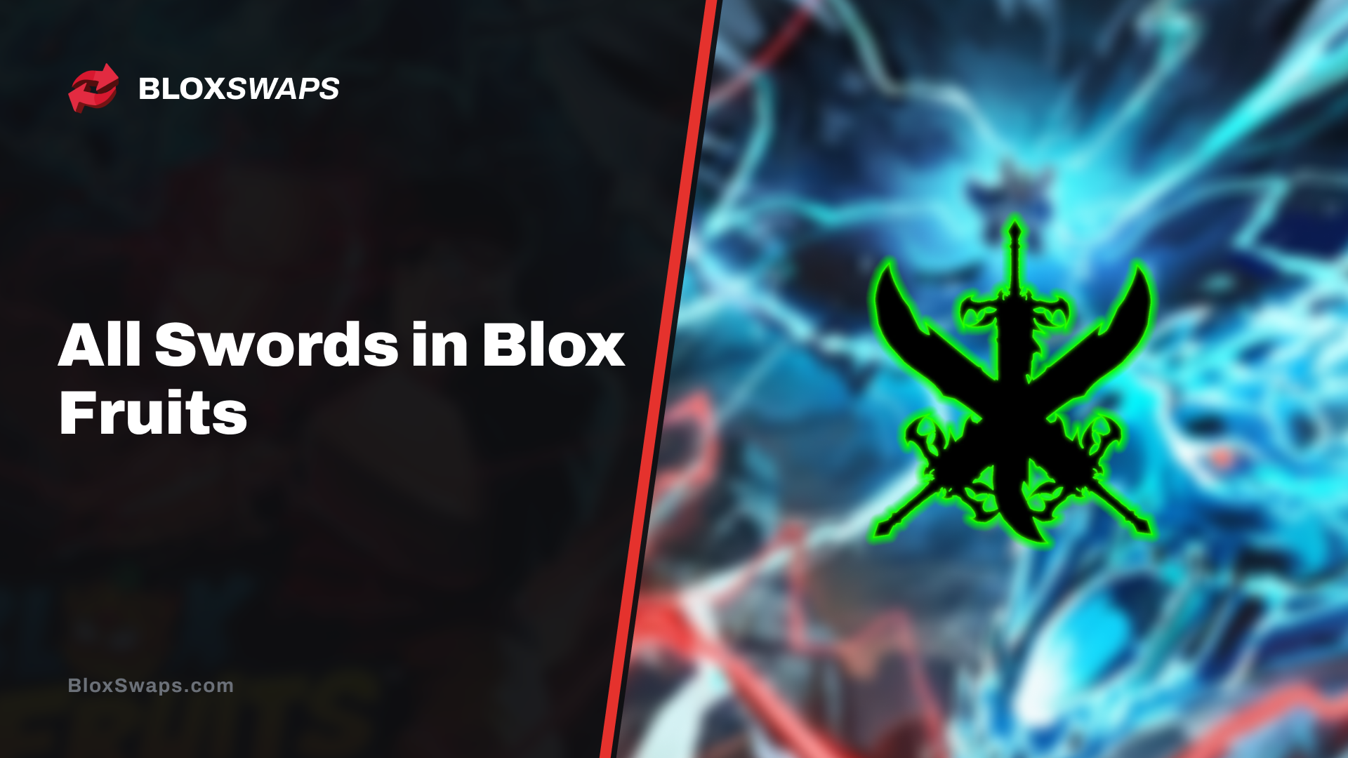 All Swords in Blox Fruits