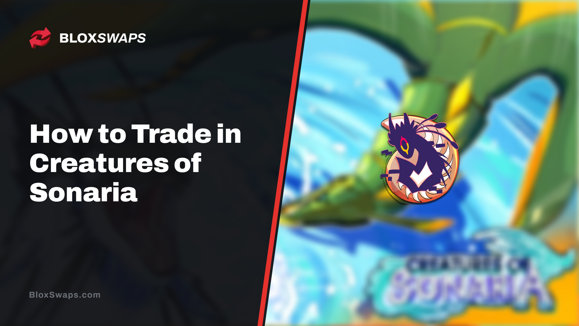 How to Trade in Creatures of Sonaria