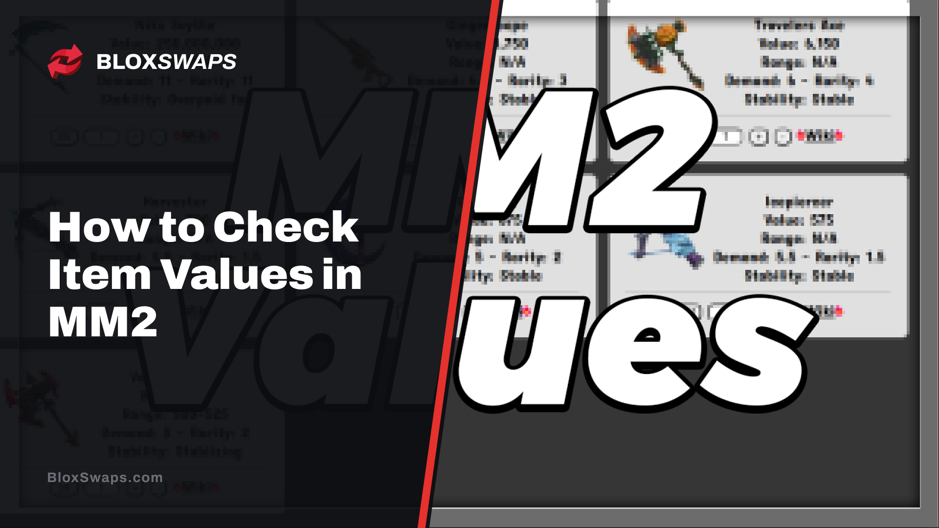 A Picture of MM2 values