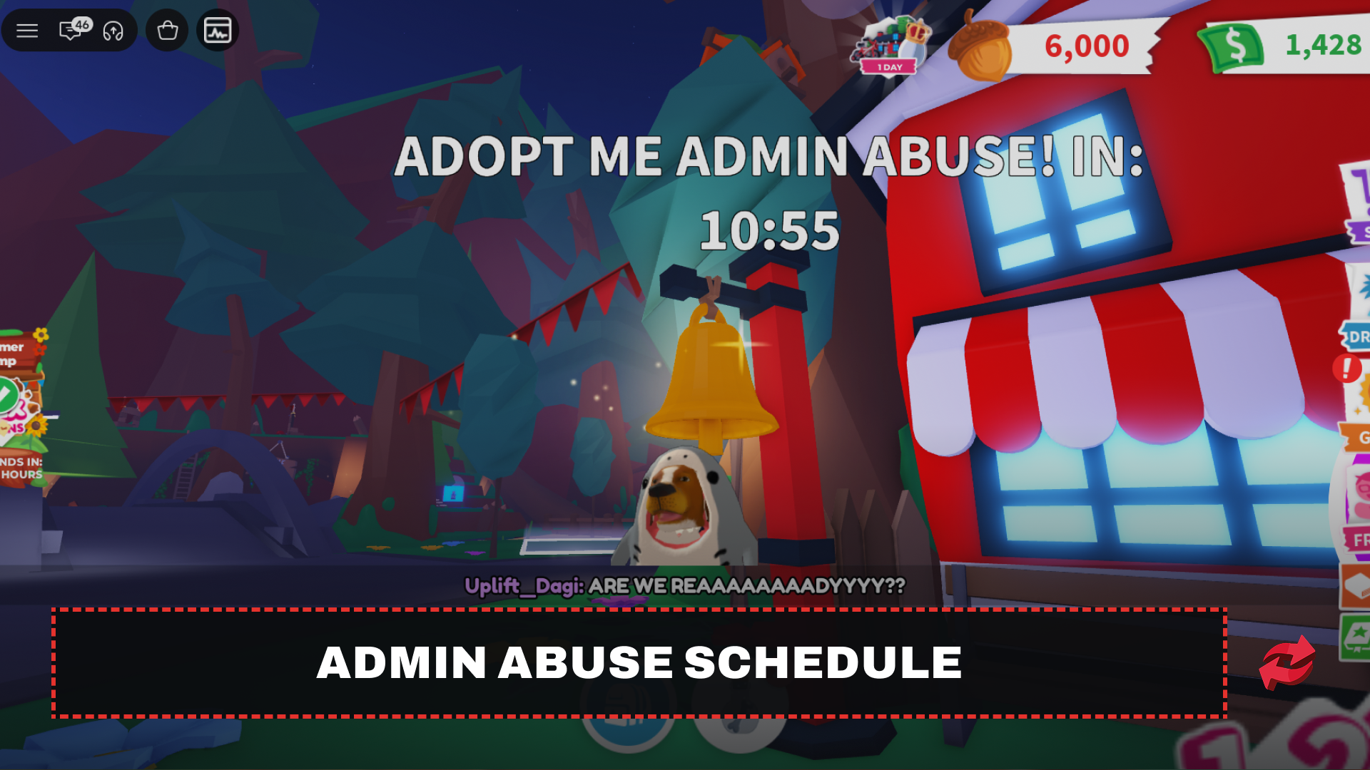 Admin Abuse Schedule