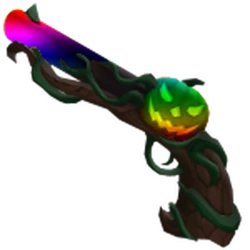 Chroma Traveler's Gun Image in Murder Mystery 2